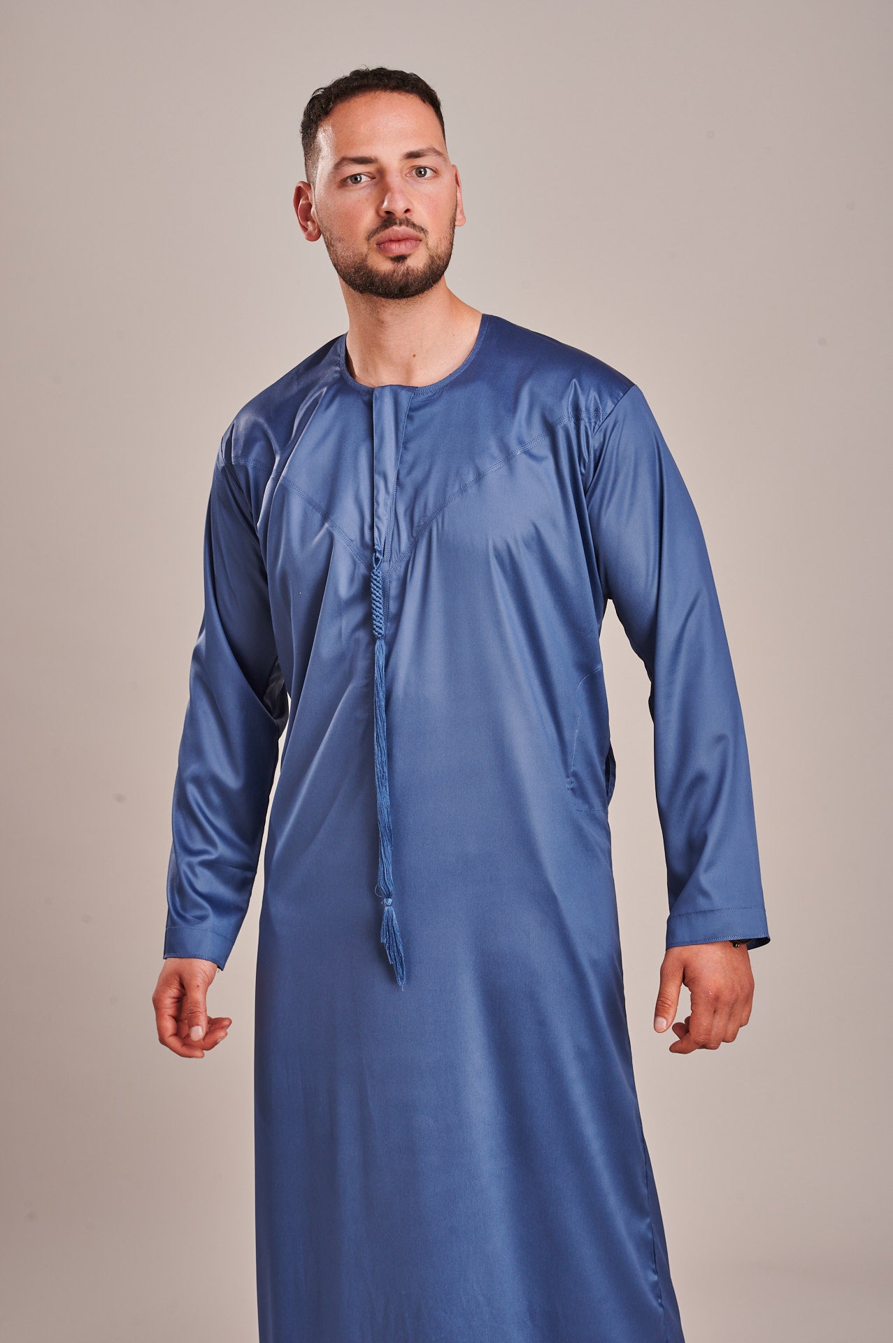 Emirati Navy Blue Thobe