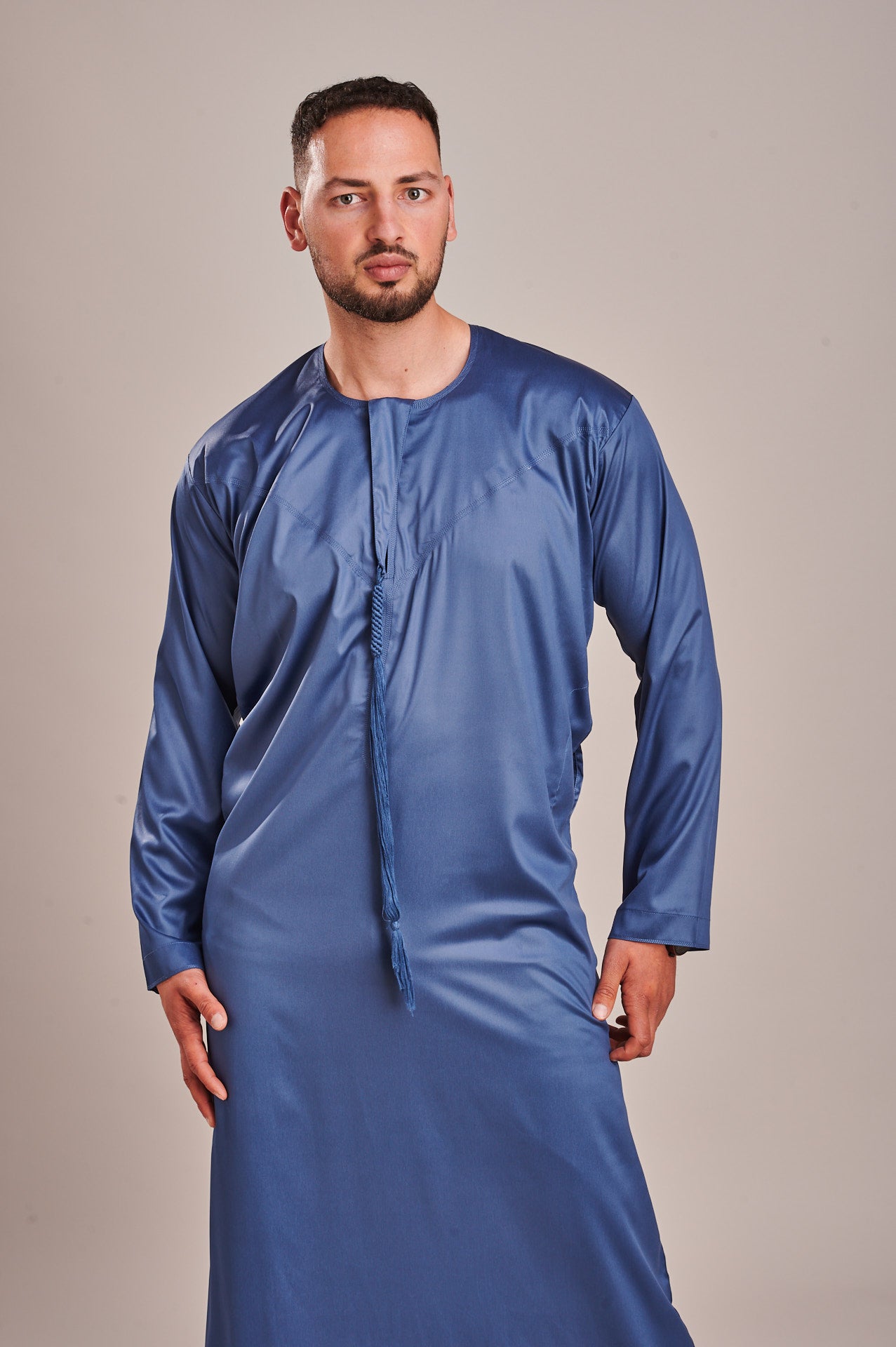 Emirati Navy Blue Thobe