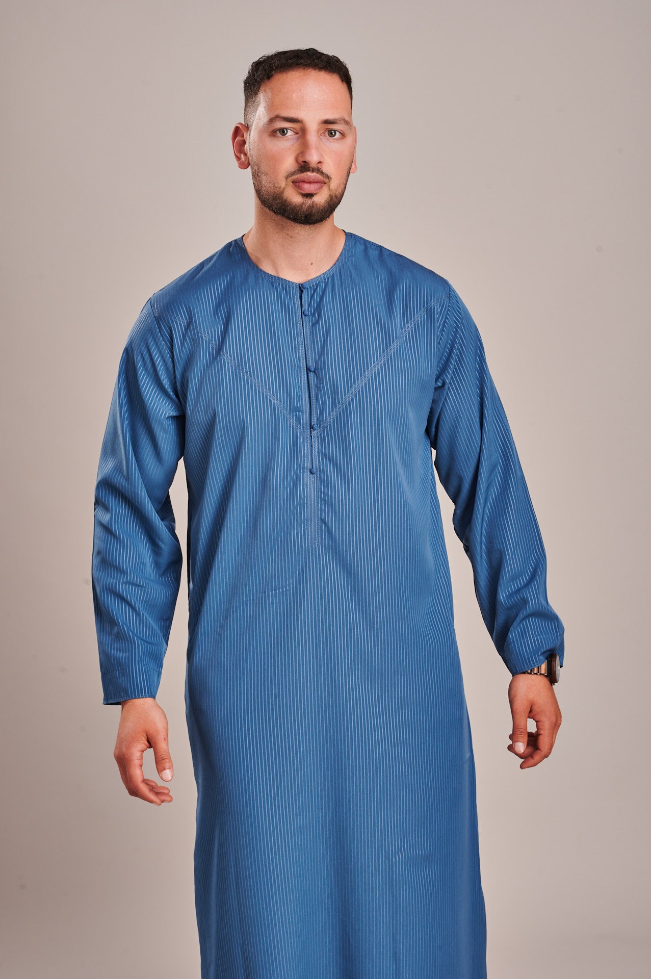 Emirati Ocean Blue Thobe