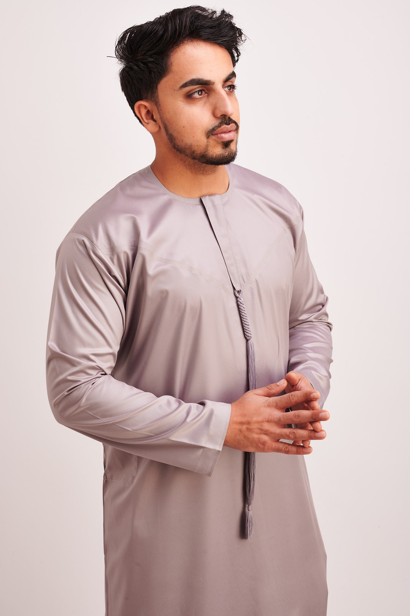 Emirati Metallic Mushroom Thobe