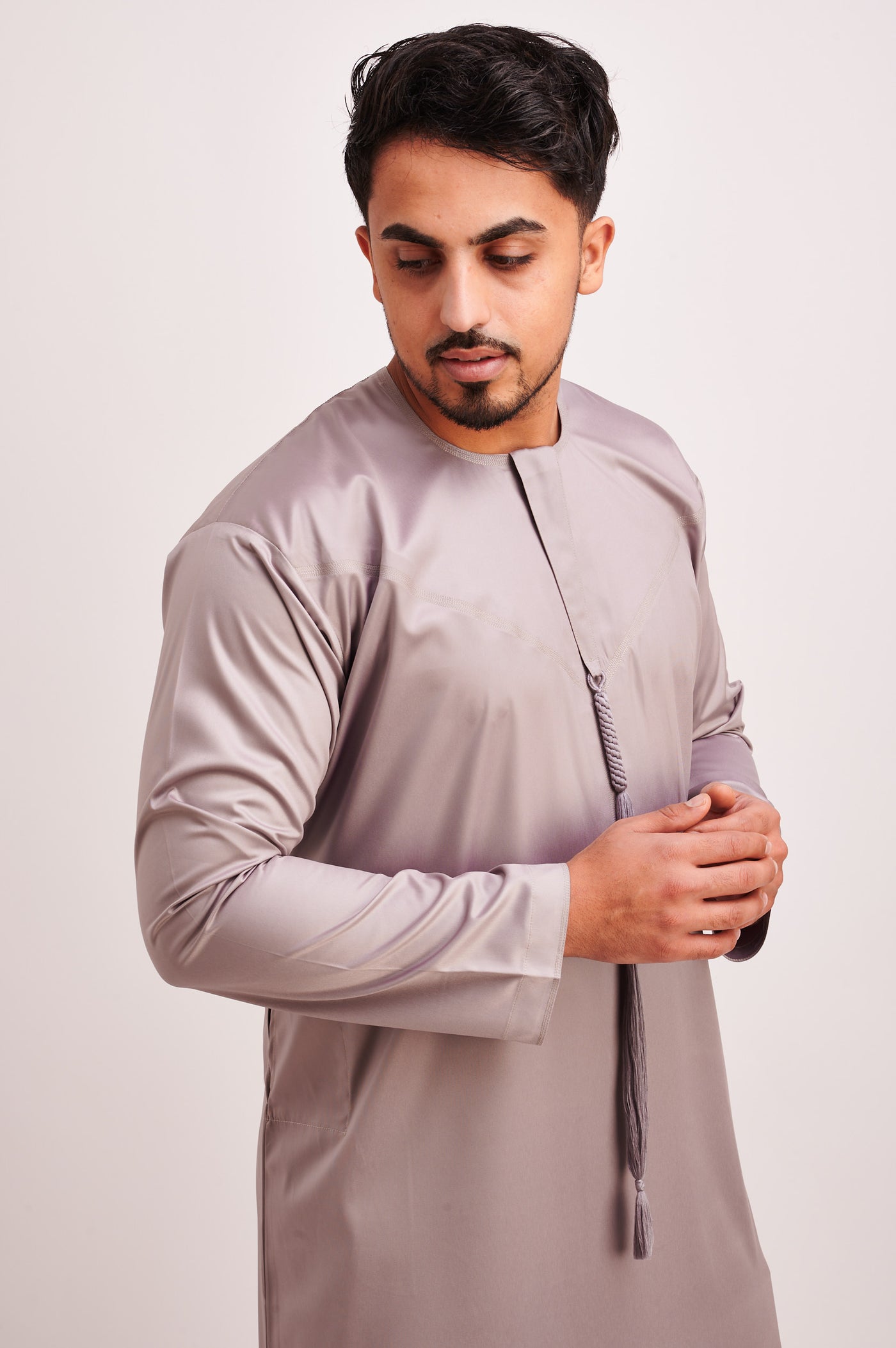Emirati Metallic Mushroom Thobe
