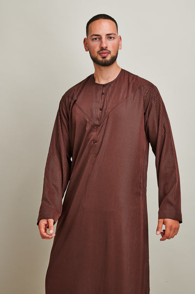 Emirati Burgundy Thobe