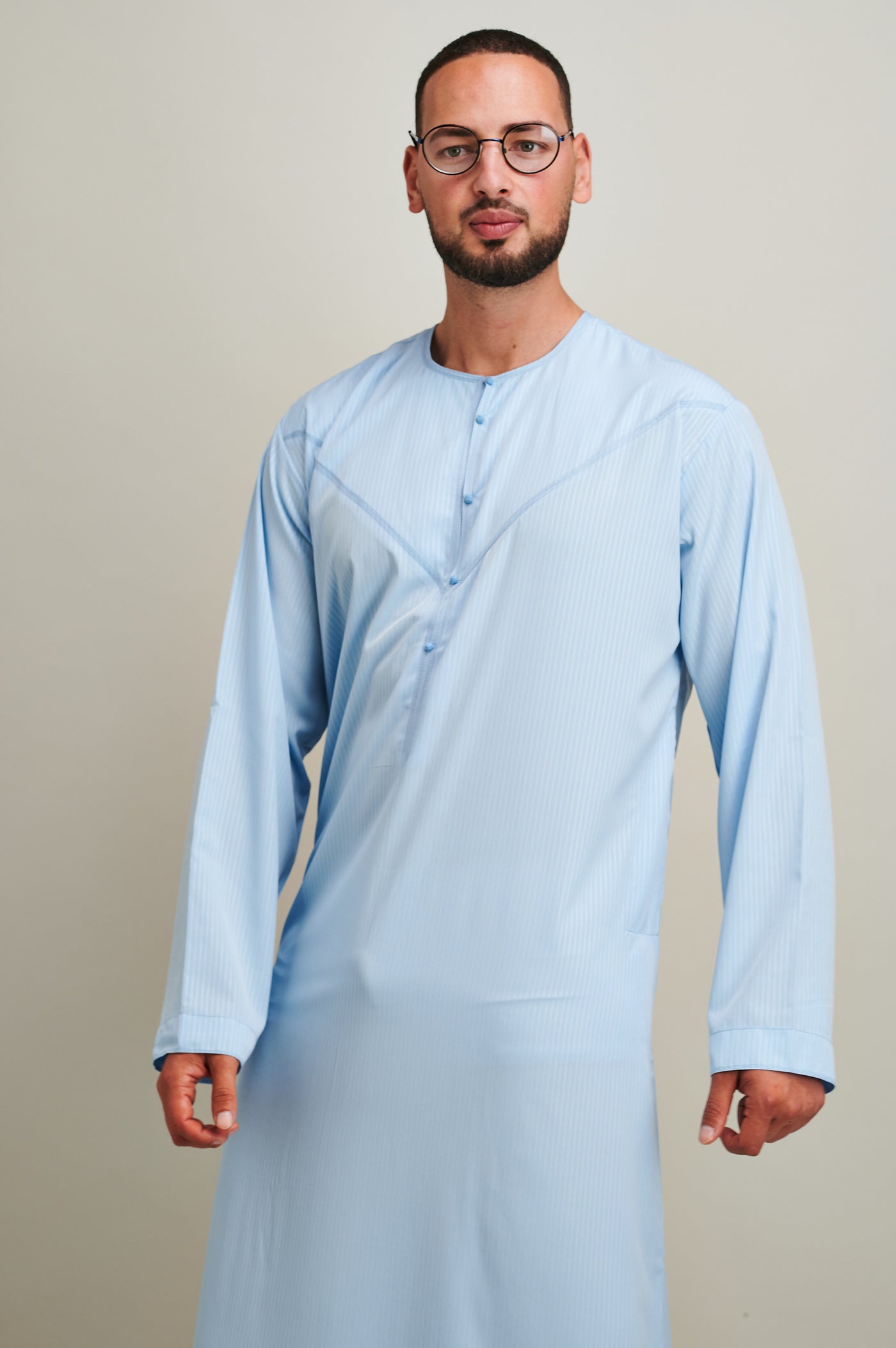 Emirati Sky Blue Thobe