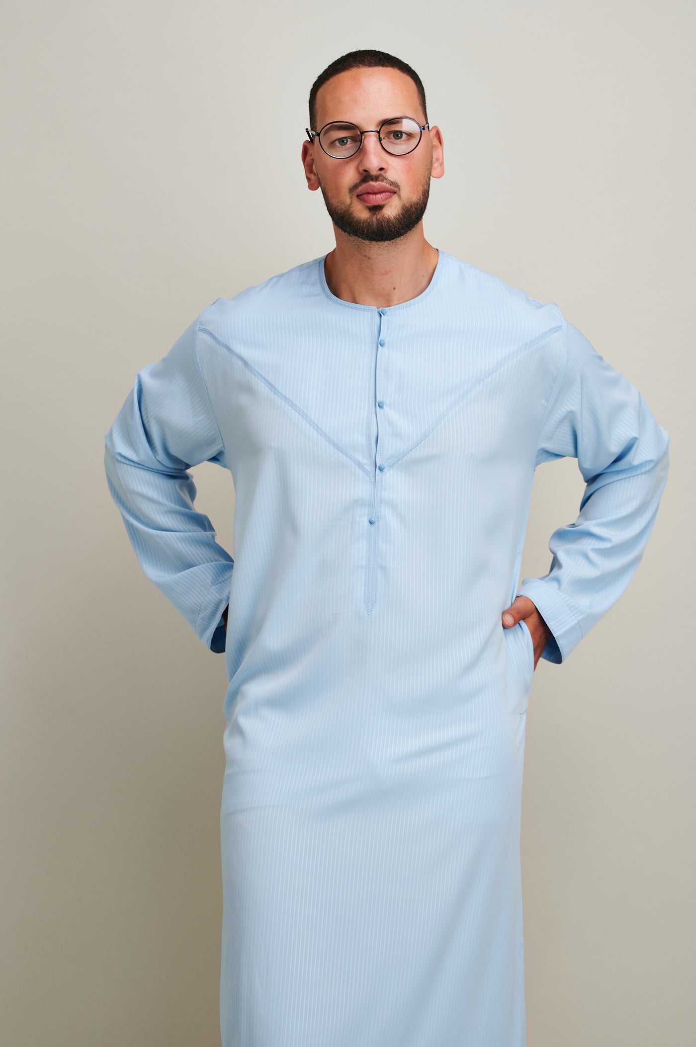 Emirati Sky Blue Thobe