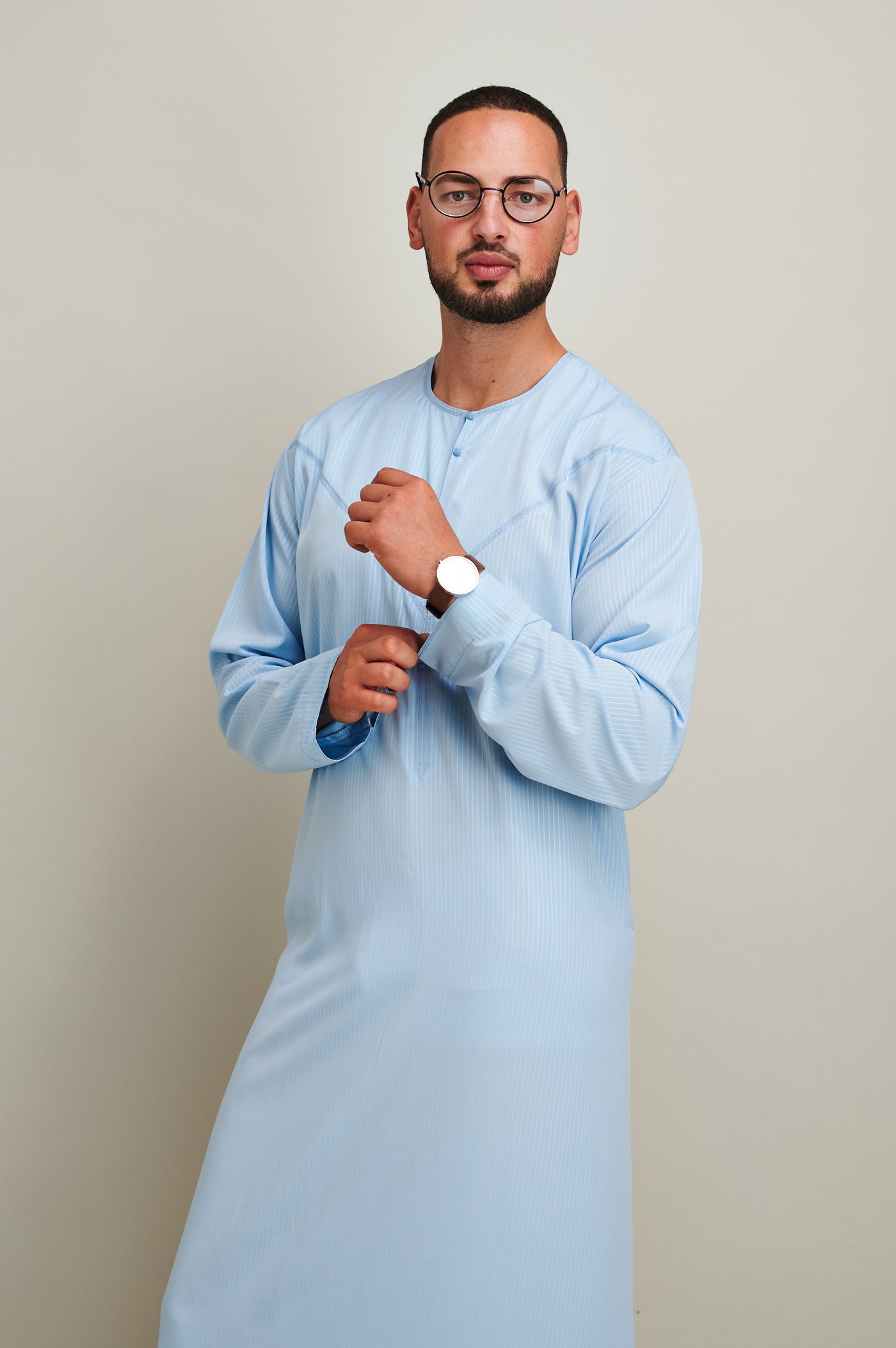 Emirati Sky Blue Thobe